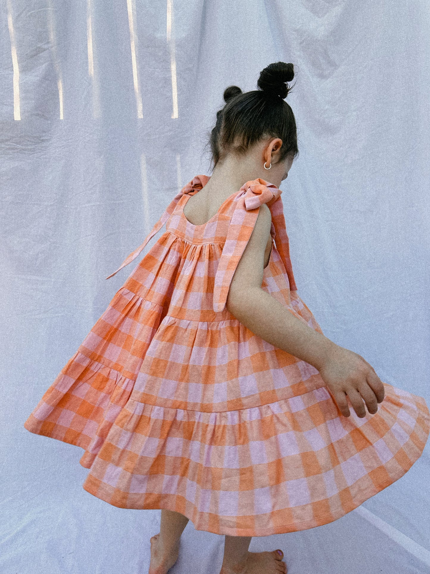 POPPY DRESS | PEACH
