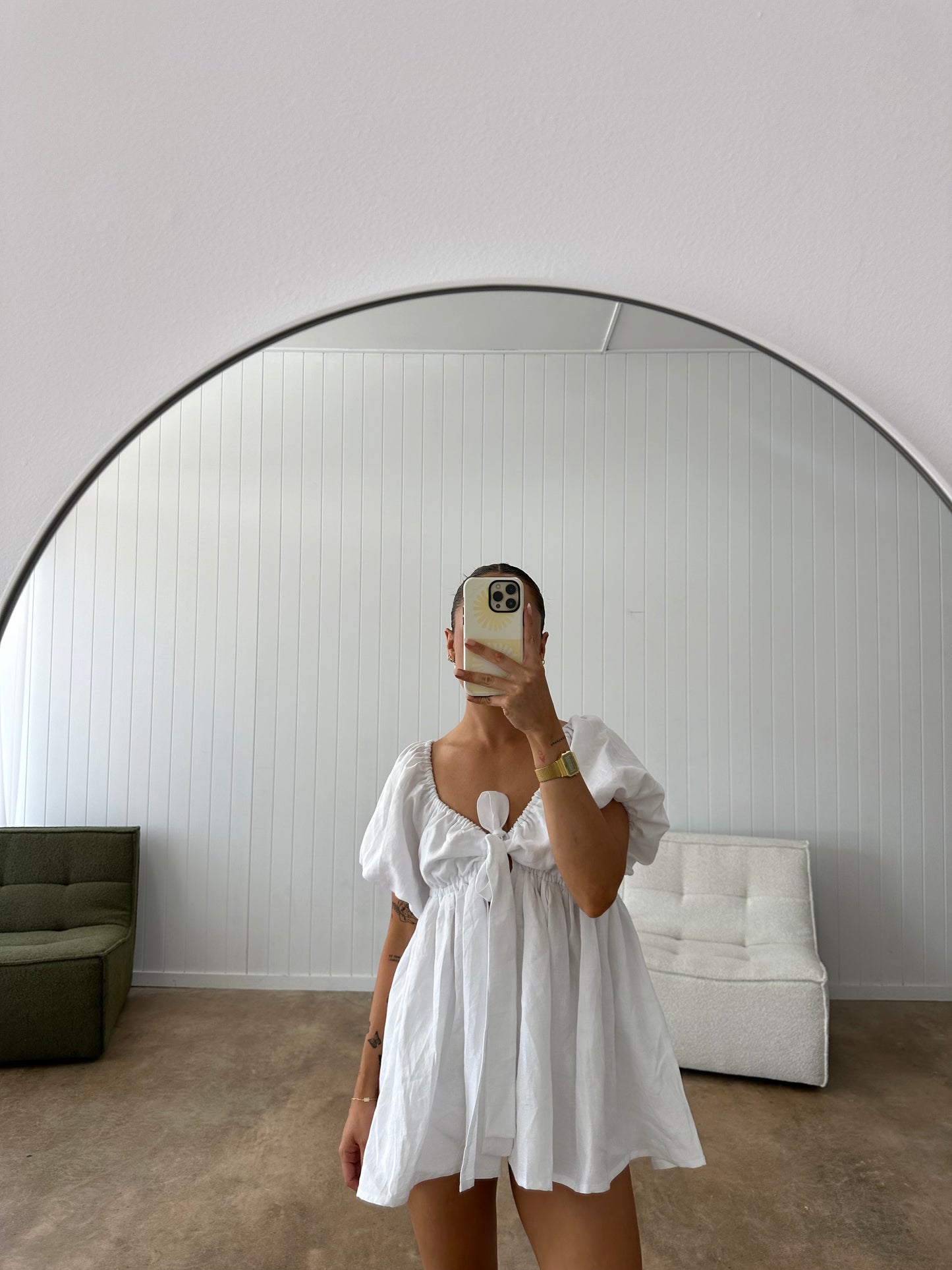 MISHA SHORTS | WHITE - Maddison Paige