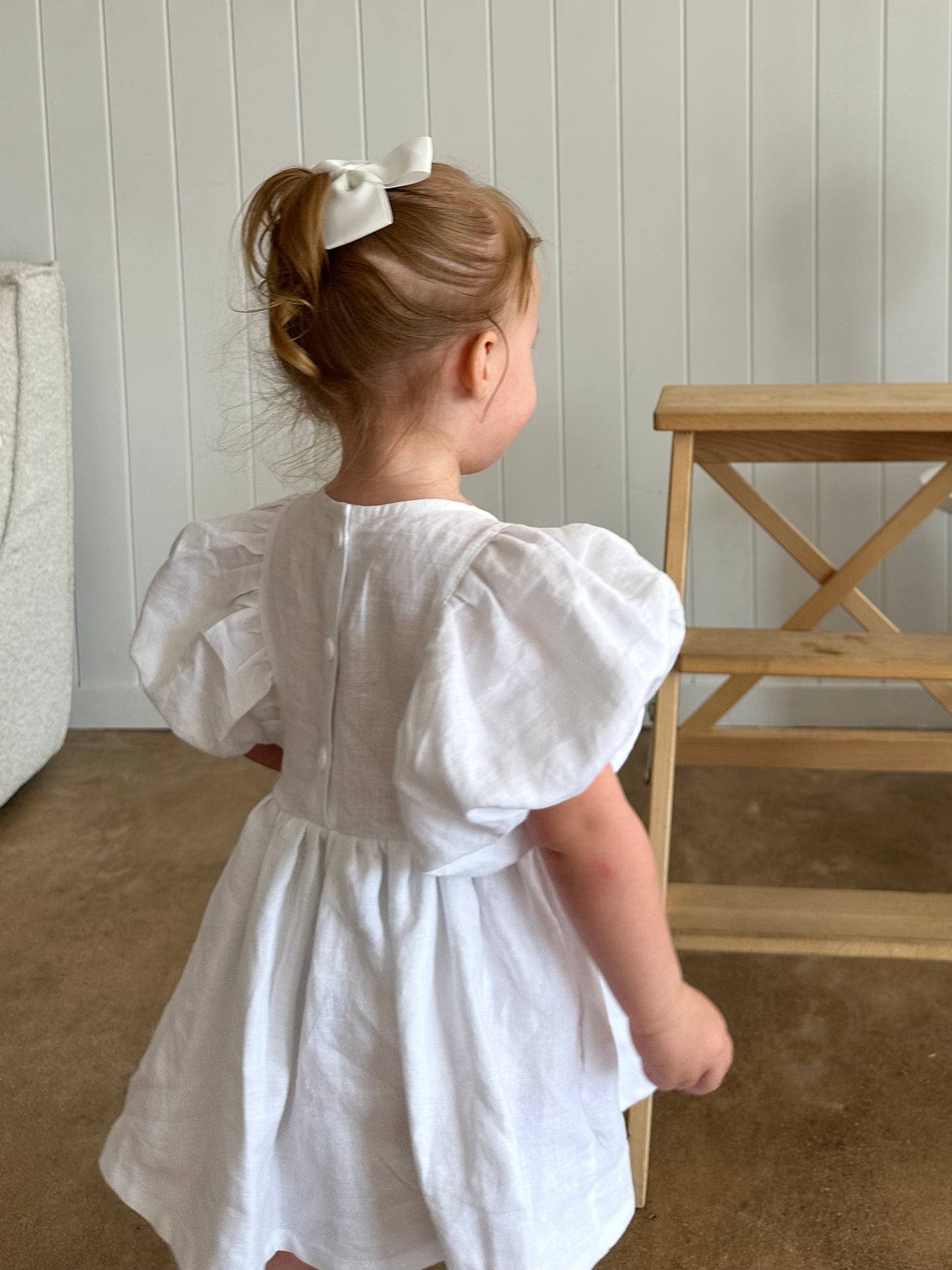 MINNIE DRESS | WHITE