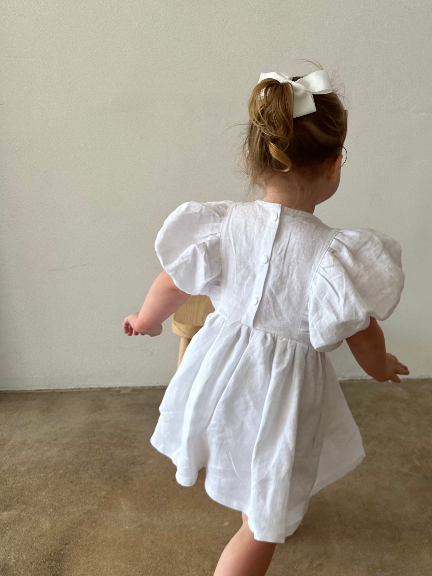 MINNIE DRESS | WHITE