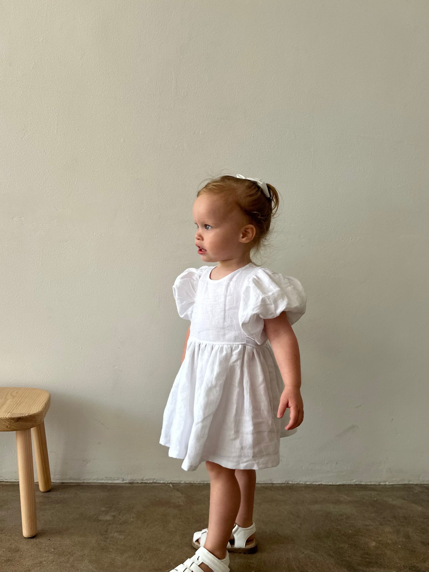 MINNIE DRESS | WHITE