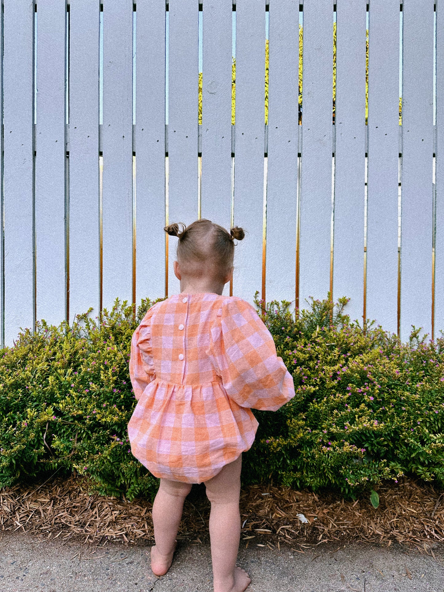 MINNIE ROMPER | PEACH
