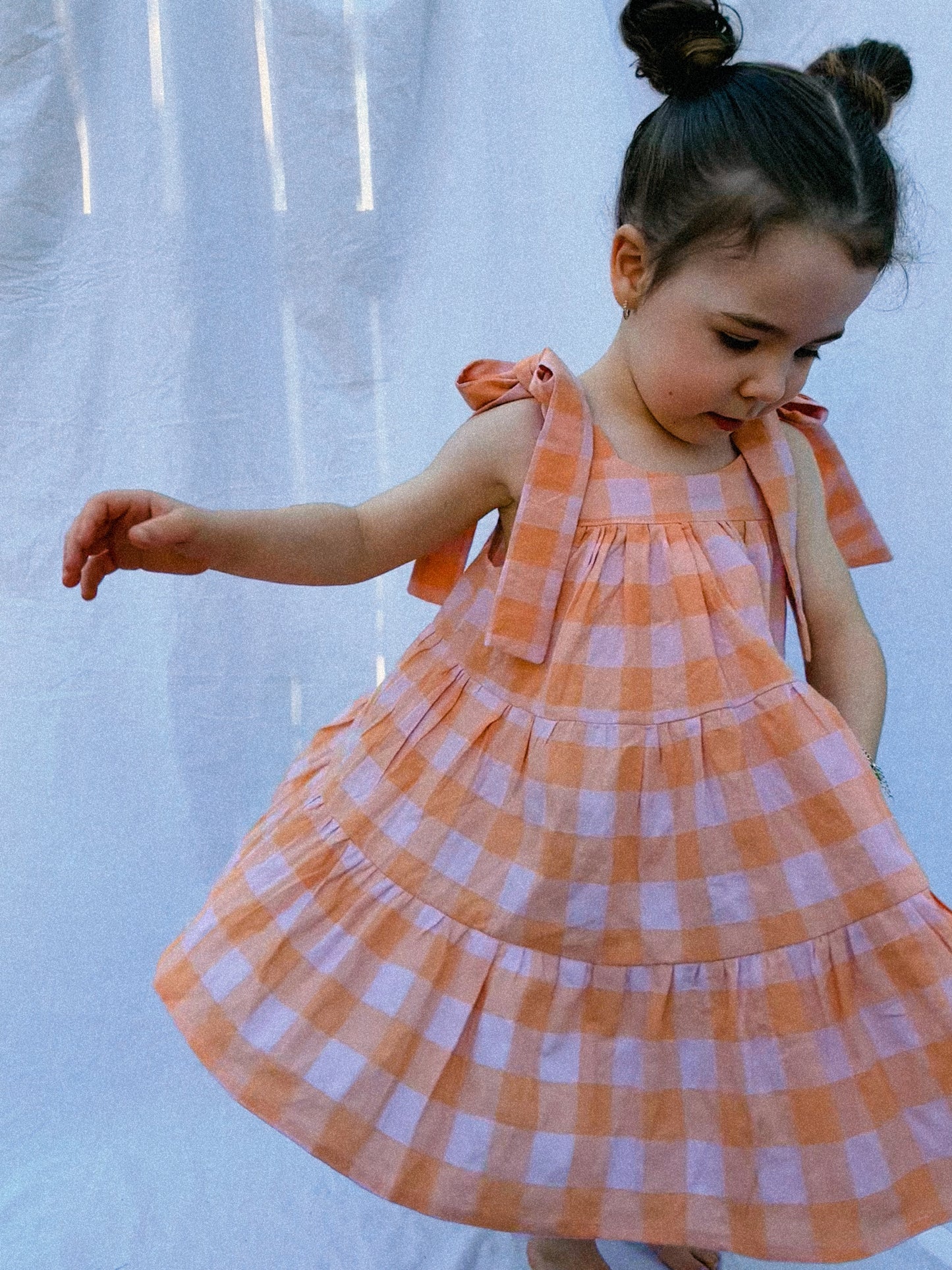 POPPY DRESS | PEACH