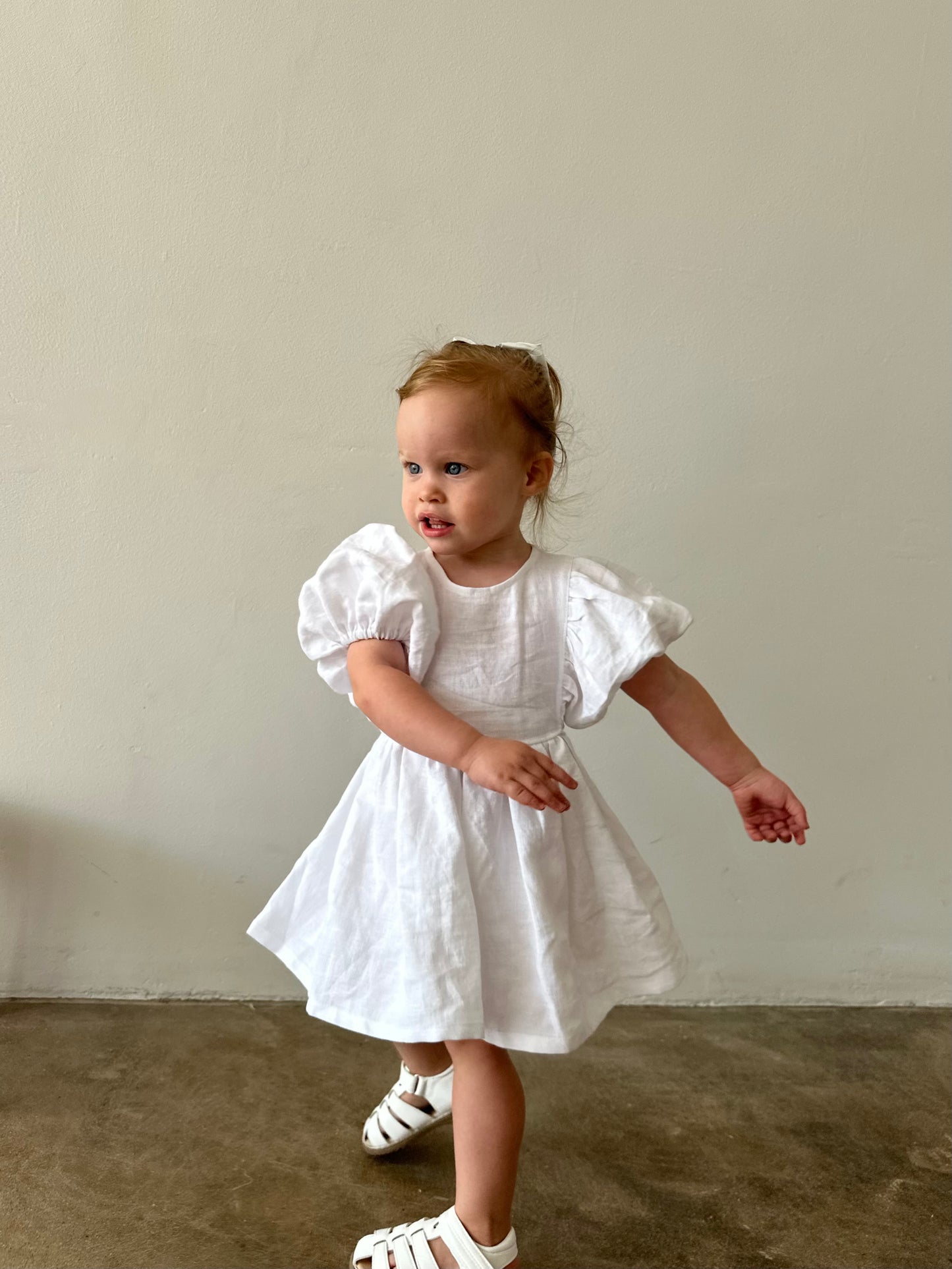MINNIE DRESS | WHITE