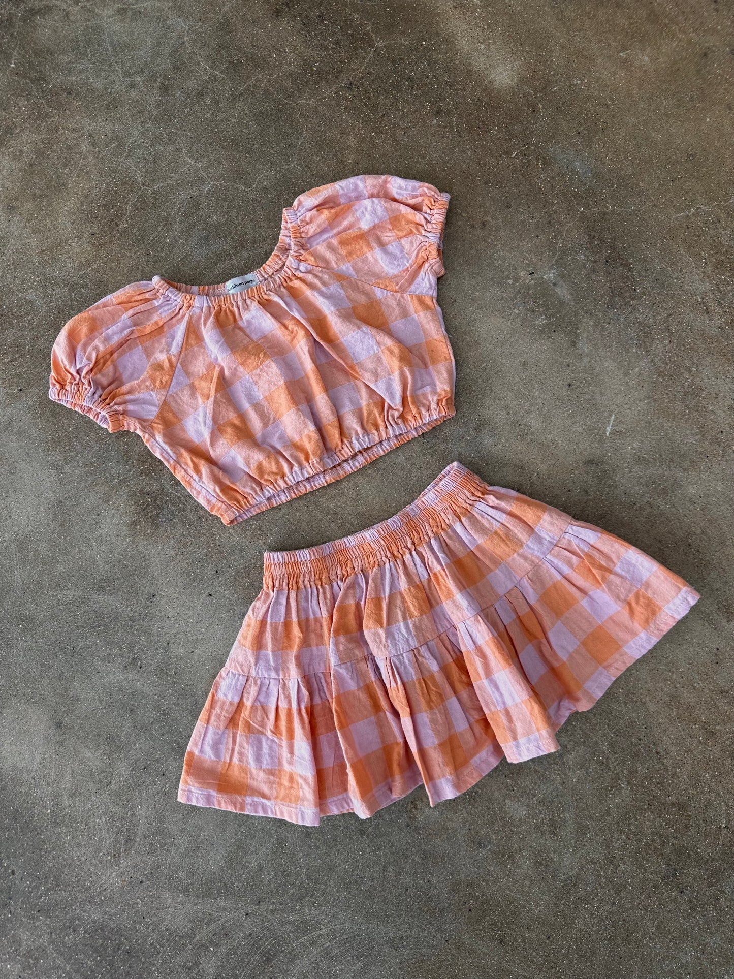 MAISIE TOP | PEACH