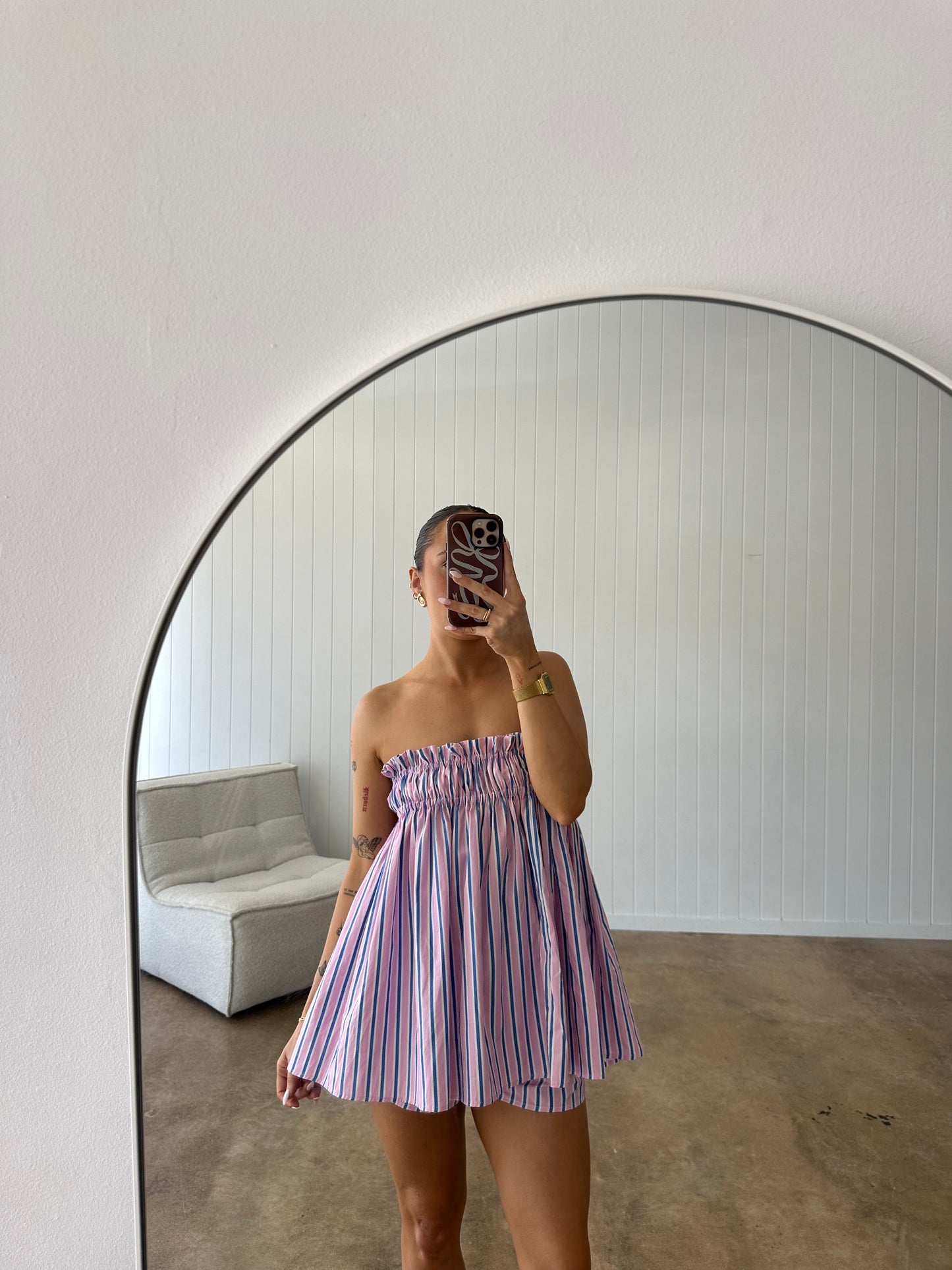 MISHA SHORTS | STRIPE - Maddison Paige