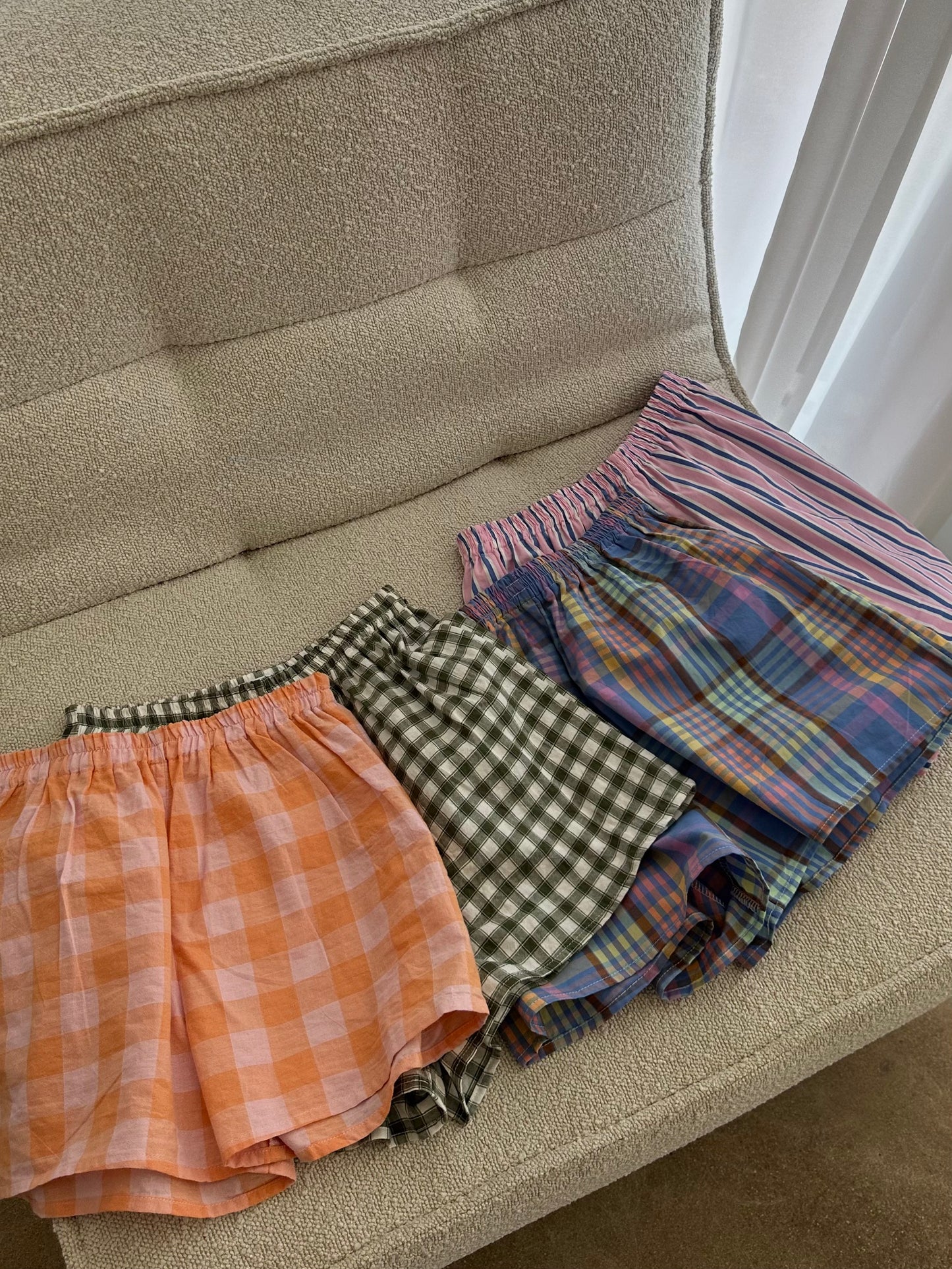 MISHA SHORTS | PEACH (Size 6-8)