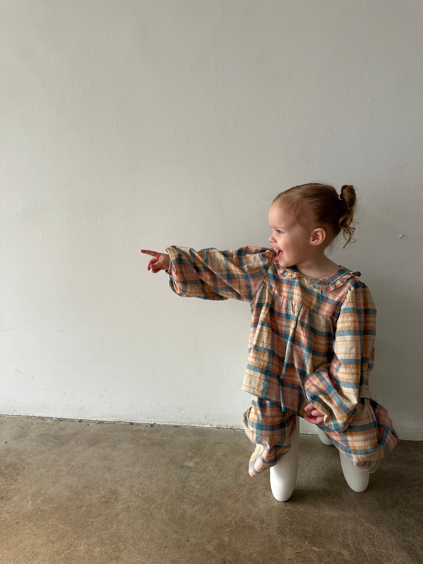 SADIE TOP | PLAID