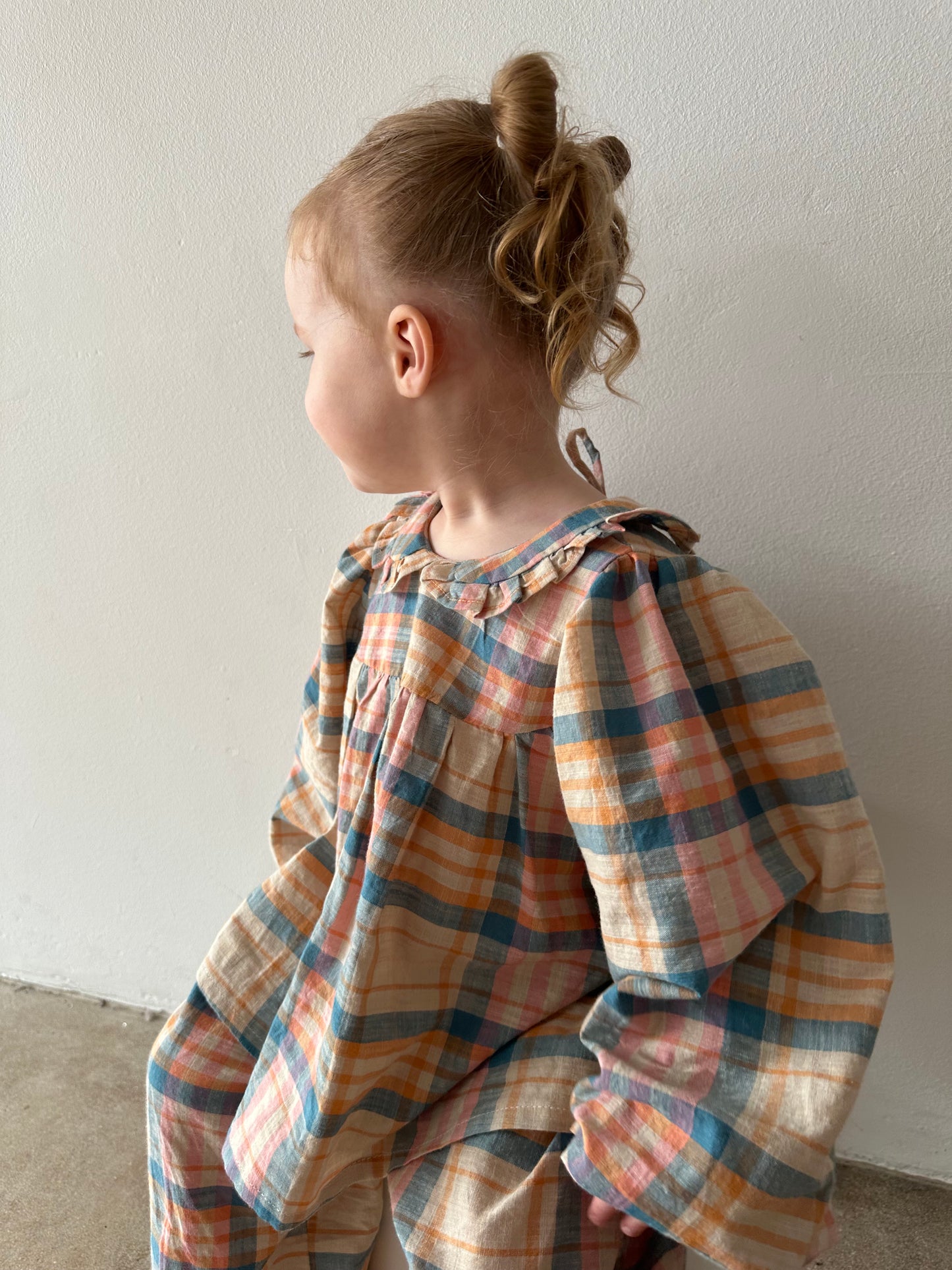 SADIE TOP | PLAID