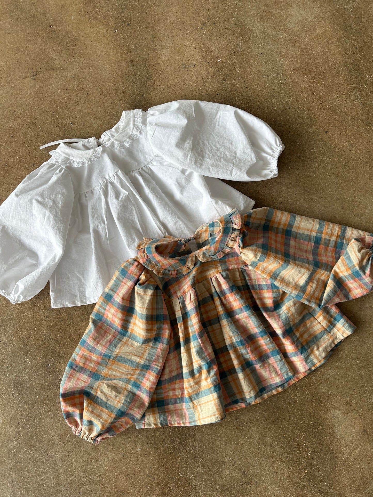 SADIE TOP | PLAID