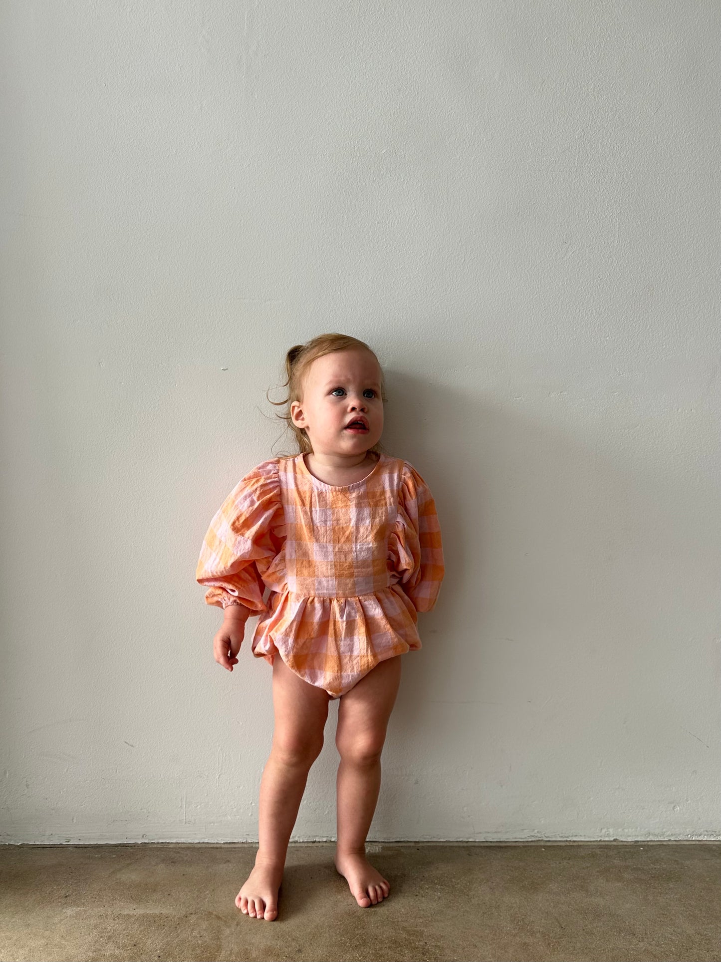 MINNIE ROMPER | PEACH