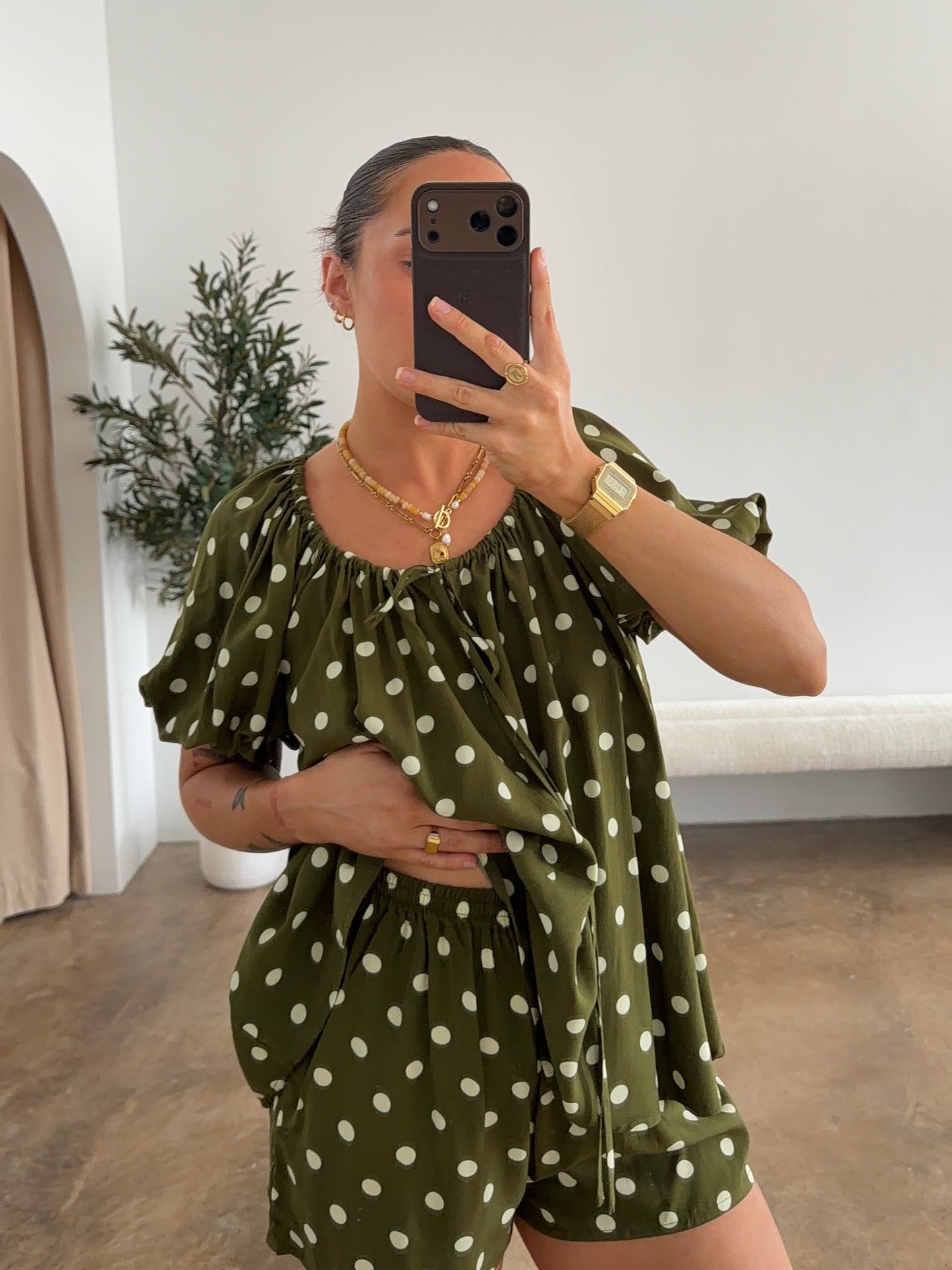 WINSLOW TOP | OLIVE