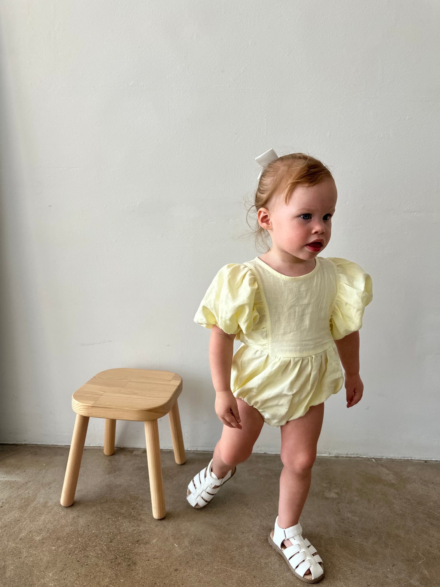 MINNIE ROMPER | LEMON