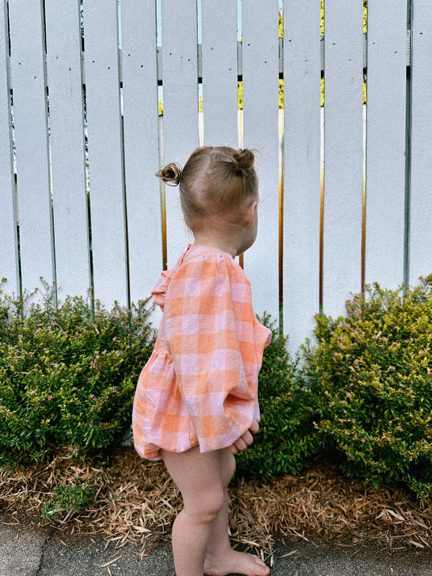 MINNIE ROMPER | PEACH