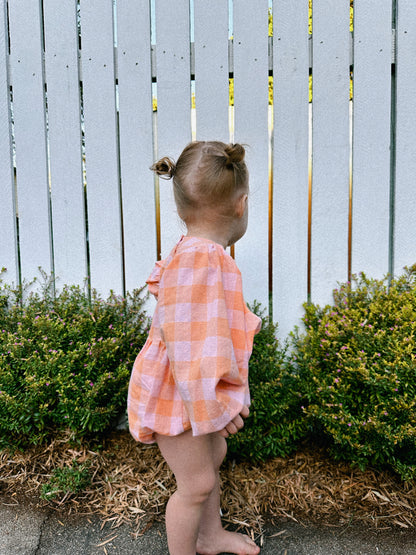 MINNIE ROMPER | PEACH