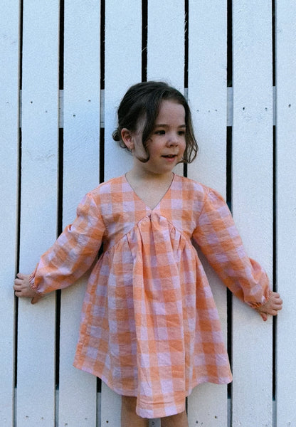 SONNY DRESS | PEACH