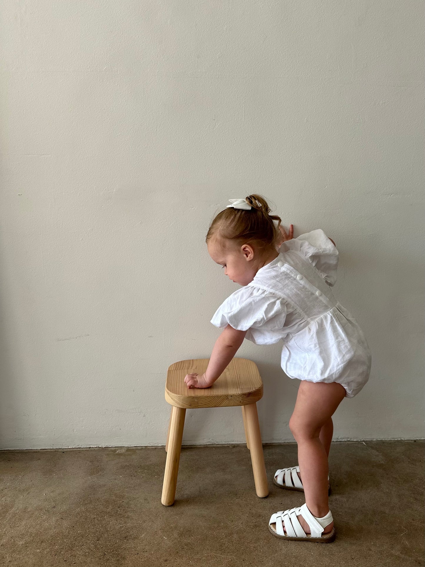 MINNIE ROMPER | WHITE