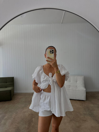 MISHA SHORTS | WHITE - Maddison Paige
