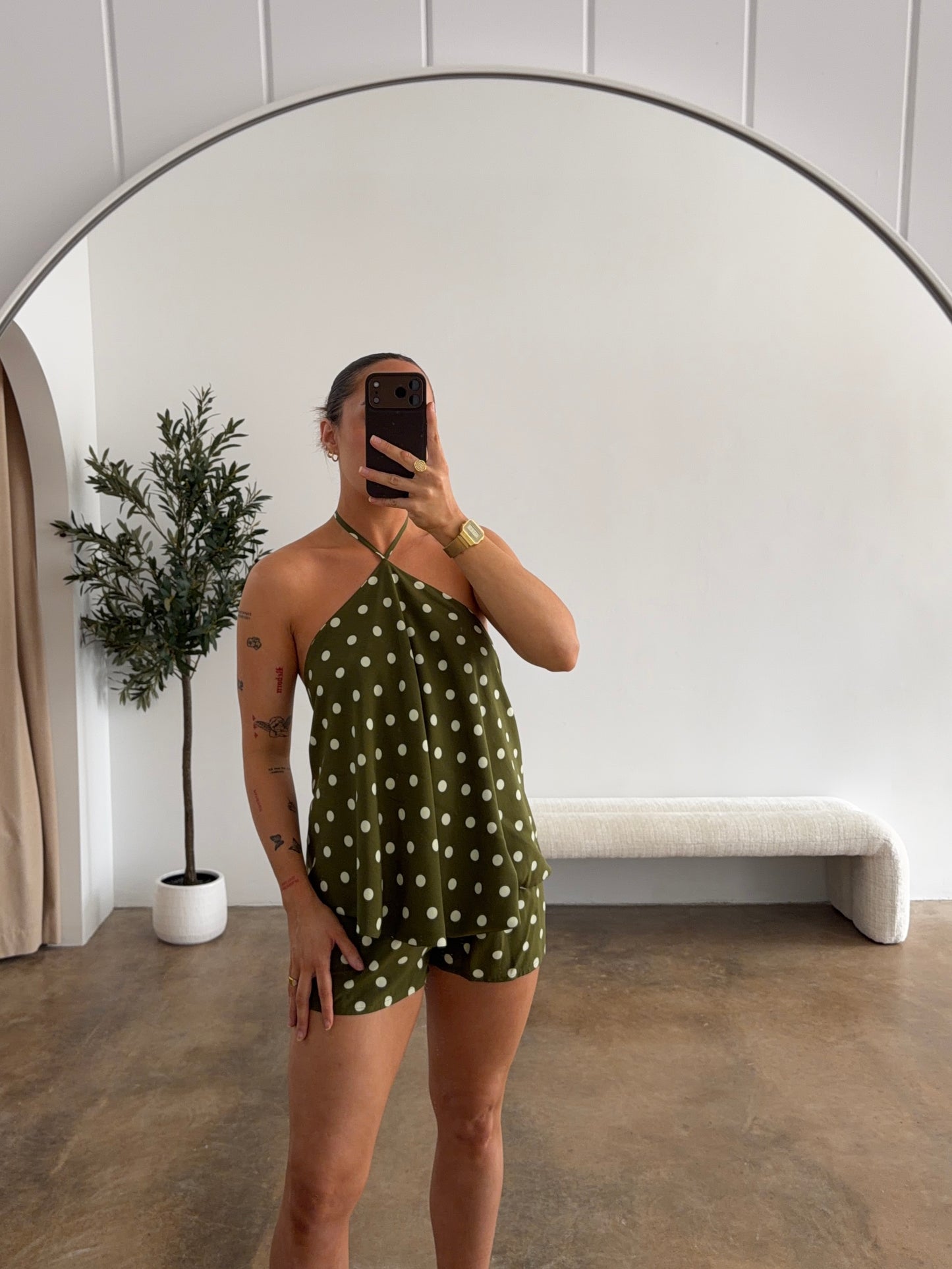BILLIE TOP | OLIVE