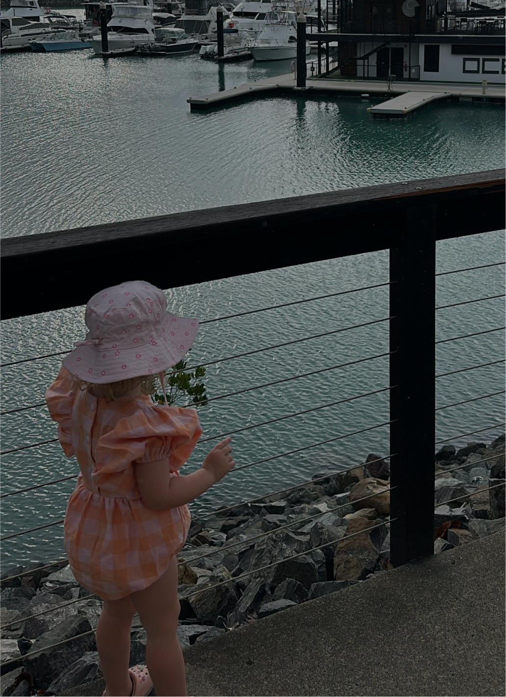 MINNIE ROMPER | PEACH