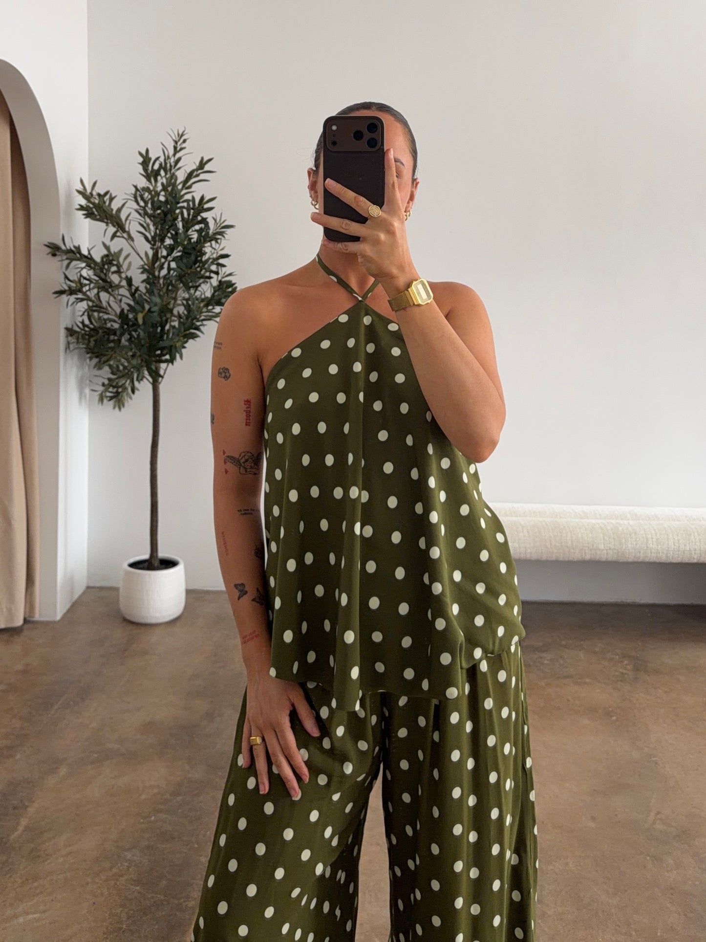 BILLIE TOP | OLIVE