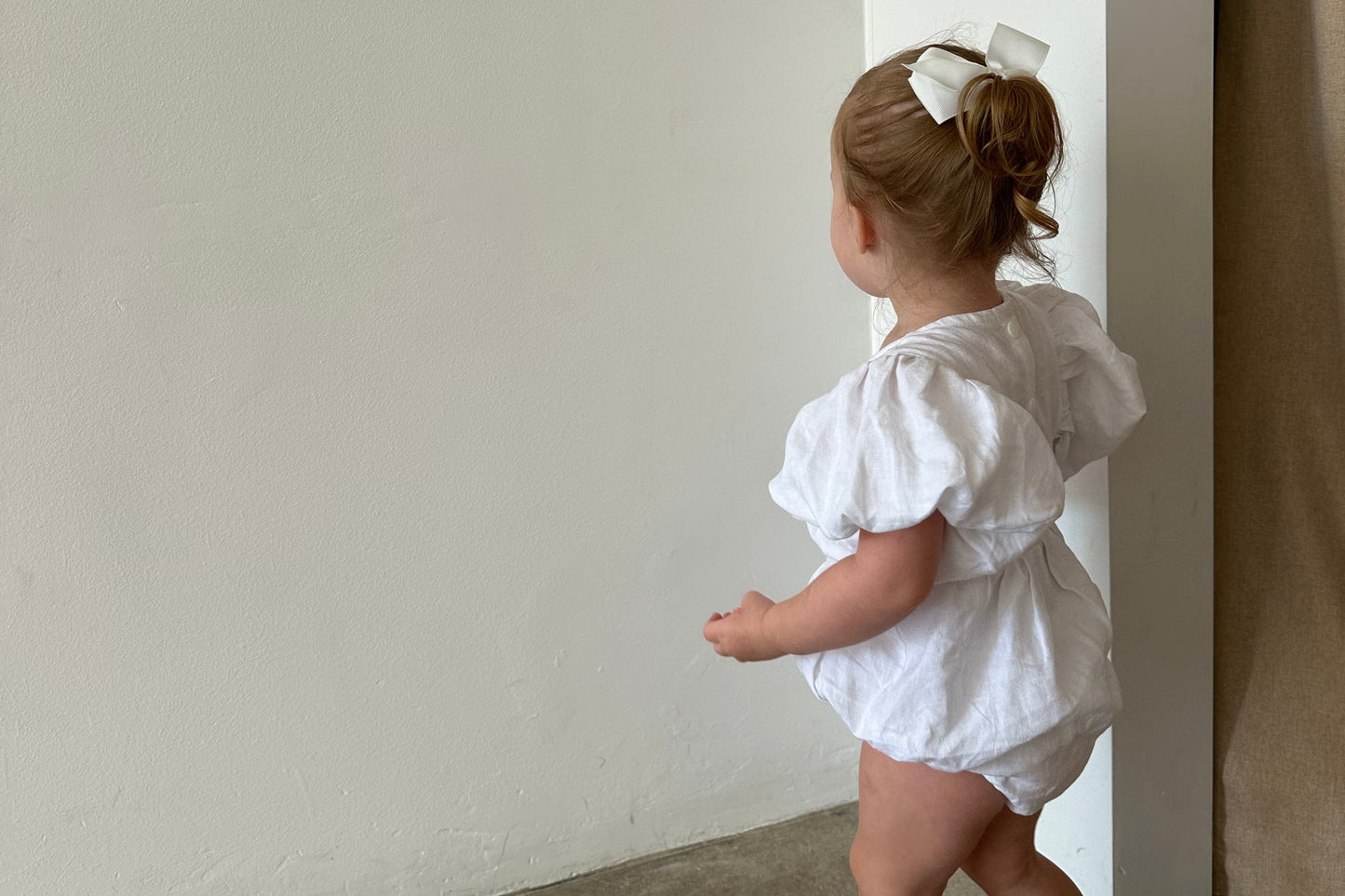 MINNIE ROMPER | WHITE