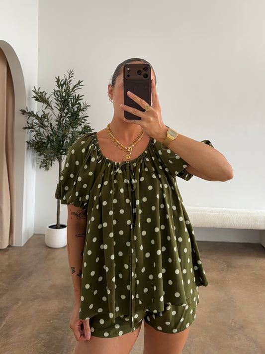 WINSLOW TOP | OLIVE