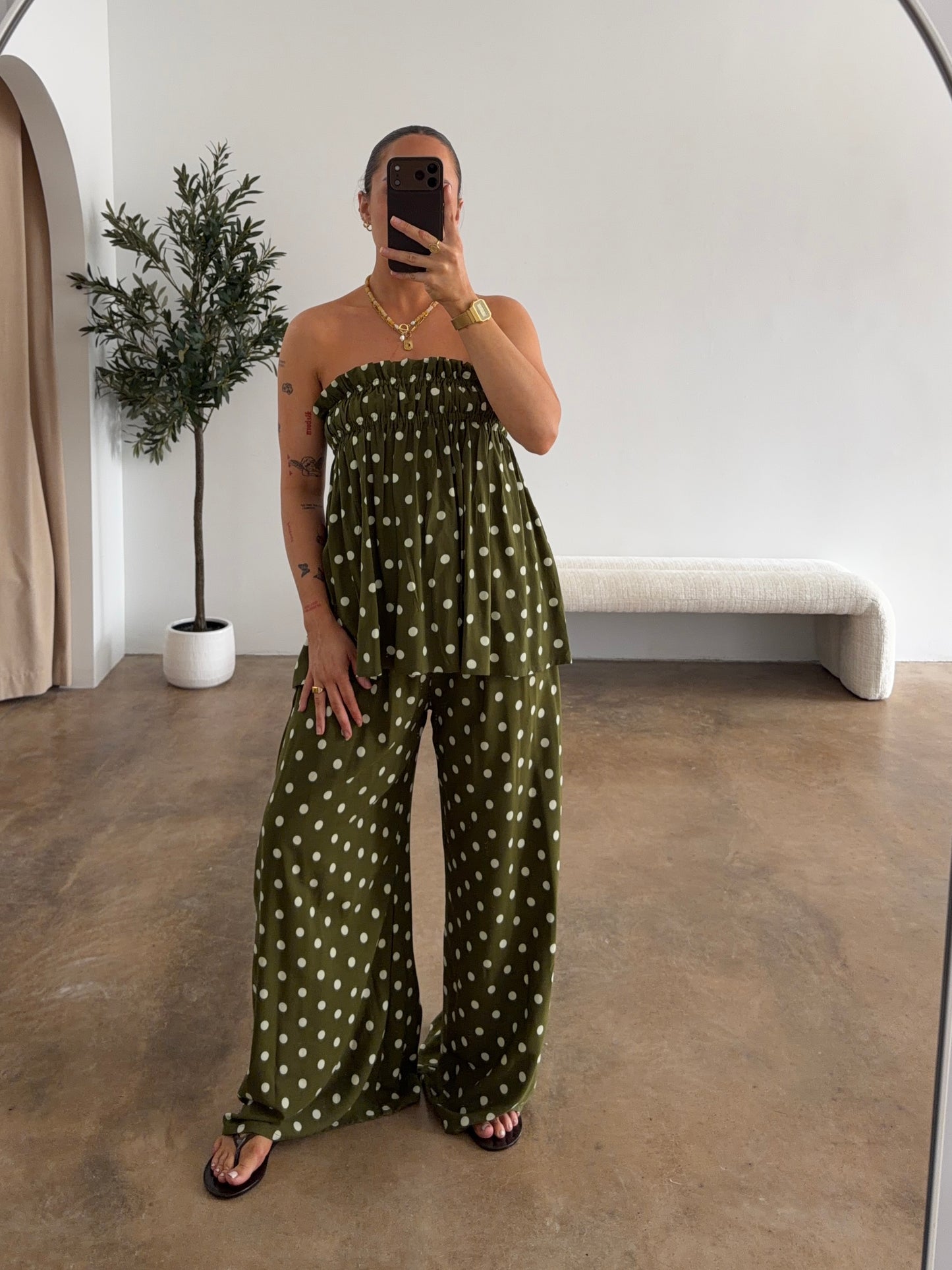 ZIMI TOP | OLIVE