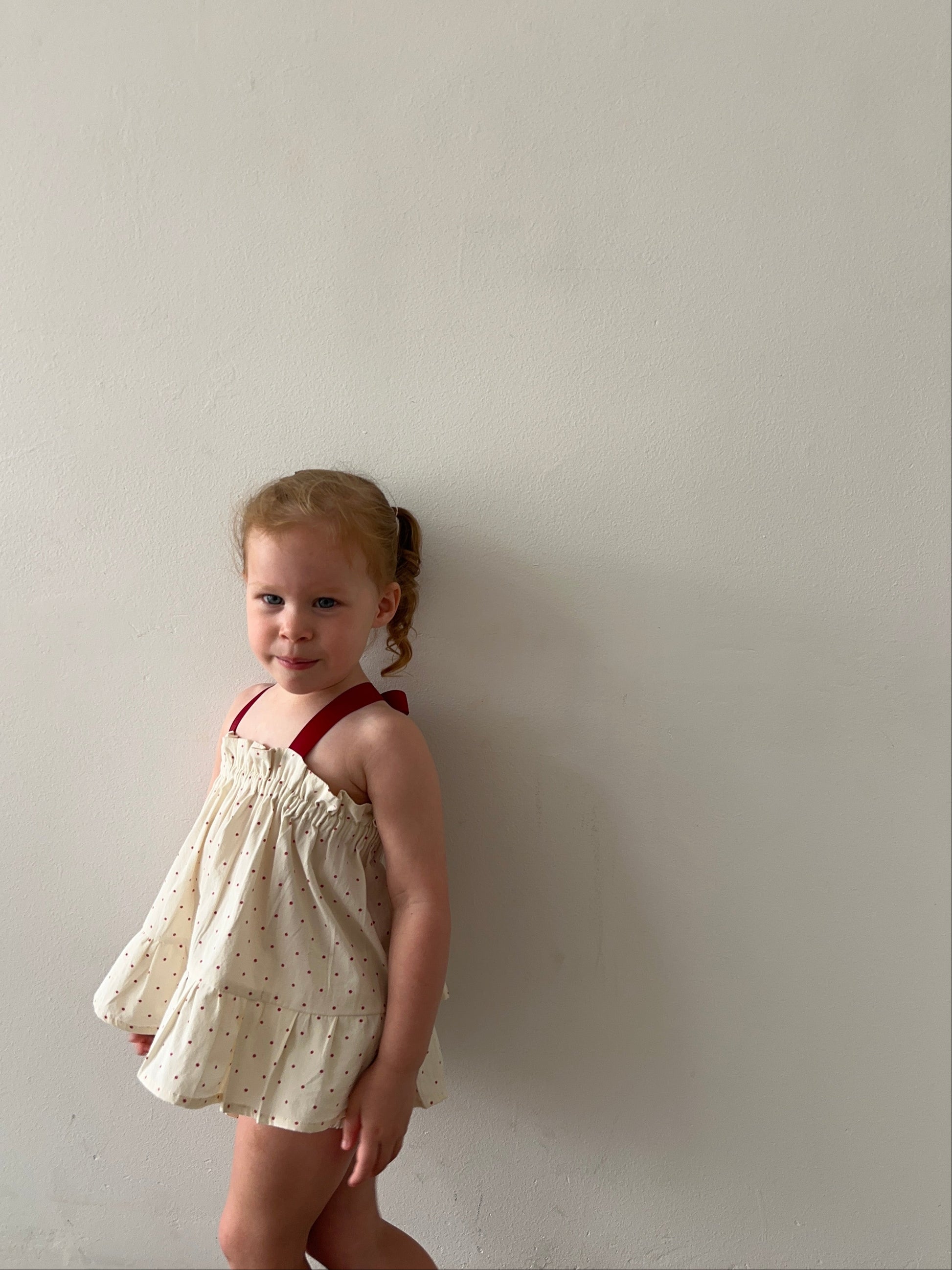 JUNI TOP | WHIMSY RED - Maddison Paige