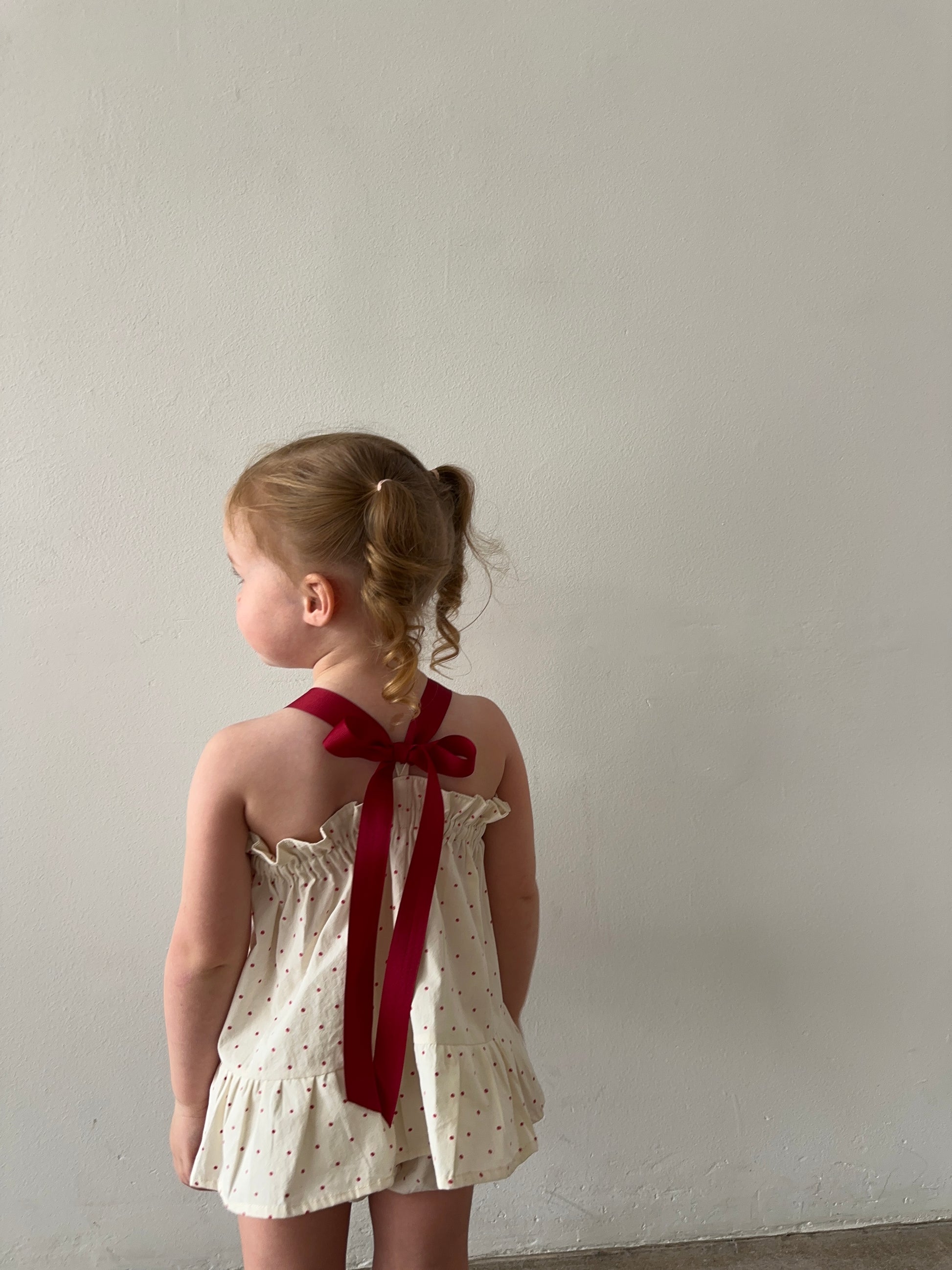 JUNI TOP | WHIMSY RED - Maddison Paige