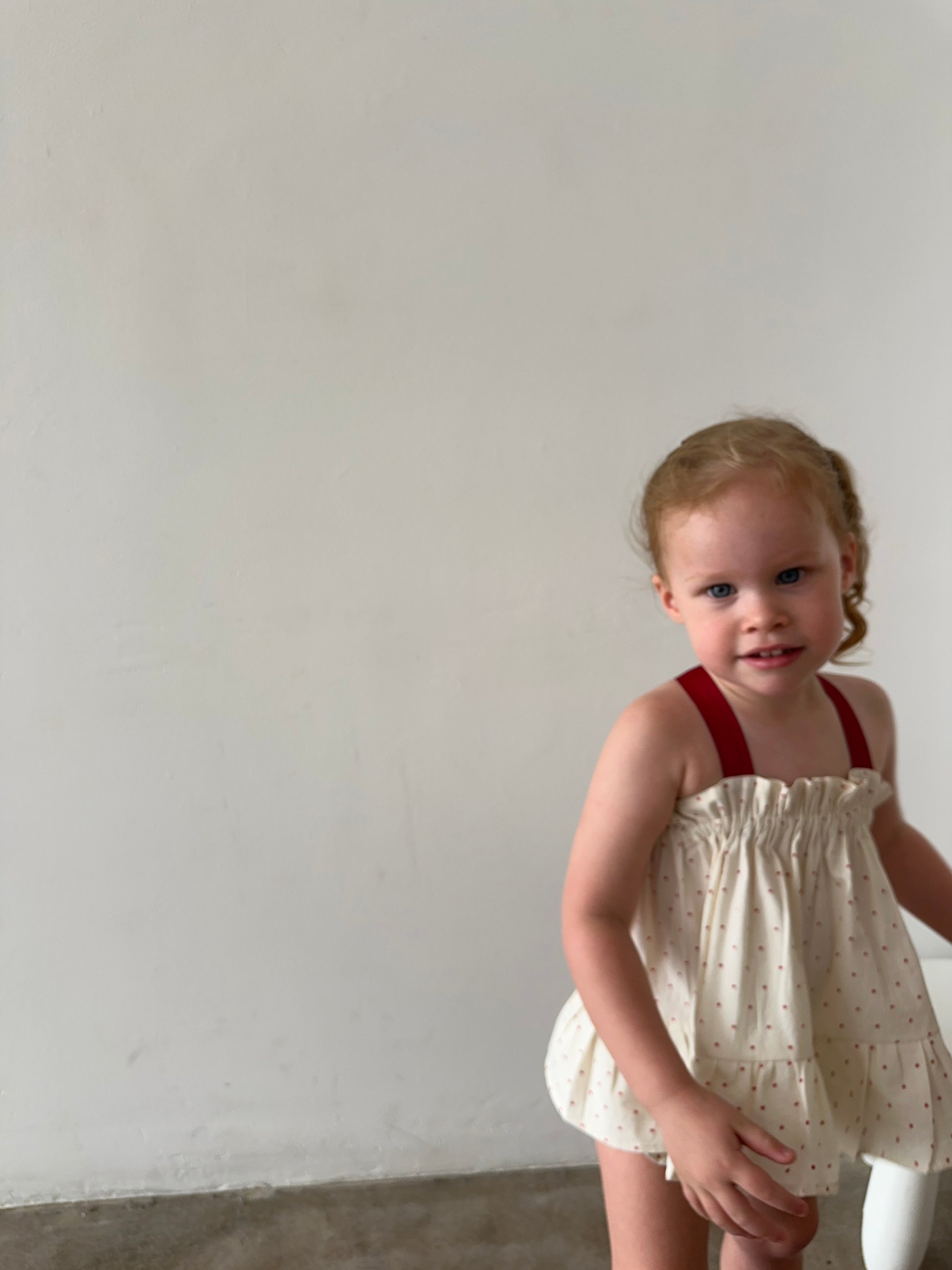 JUNI TOP | WHIMSY RED - Maddison Paige