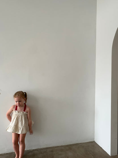 JUNI TOP | WHIMSY RED - Maddison Paige