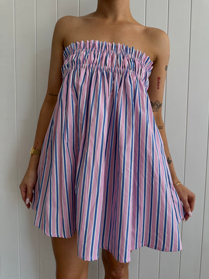ROMIE MINI DRESS | STRIPE - Maddison Paige