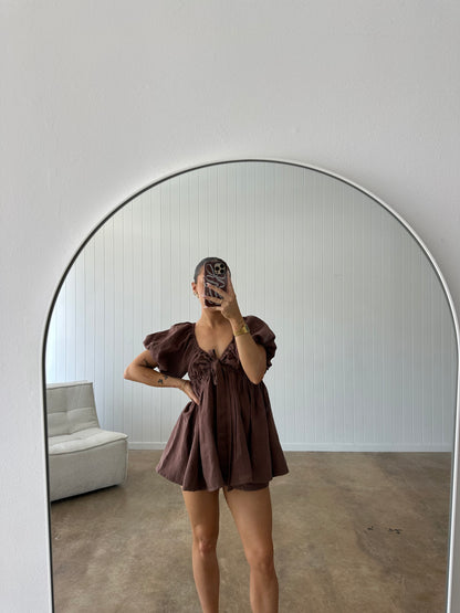 MISHA SHORTS | CHOCOLATE