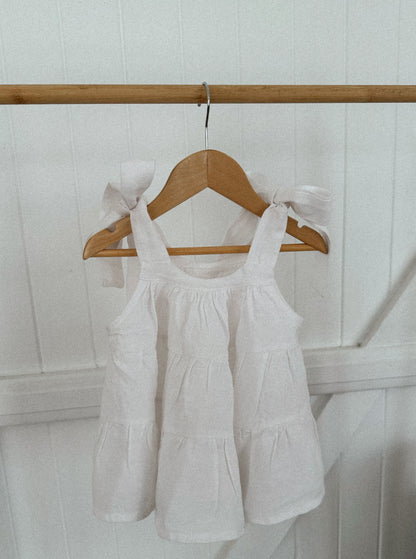POPPY DRESS | WHITE