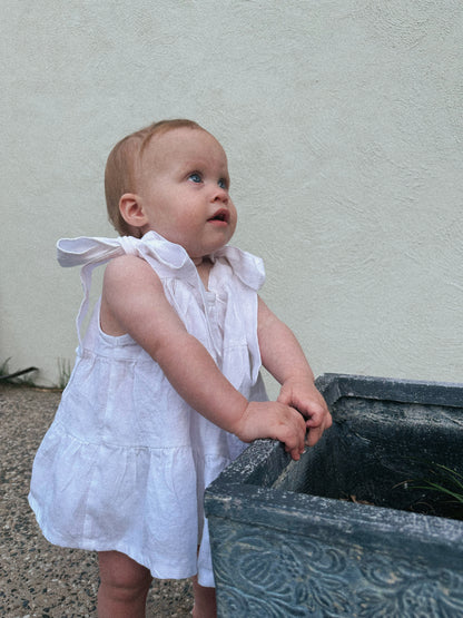 POPPY DRESS | WHITE