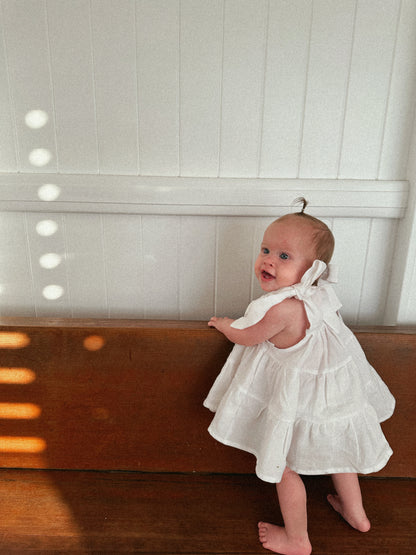 POPPY DRESS | WHITE