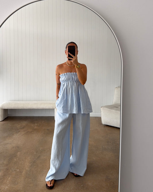 RUMI PANTS | SKY