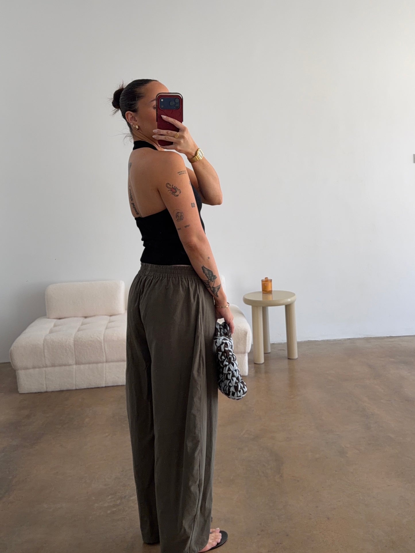 BENNIE PANTS | KHAKI (All sizes)