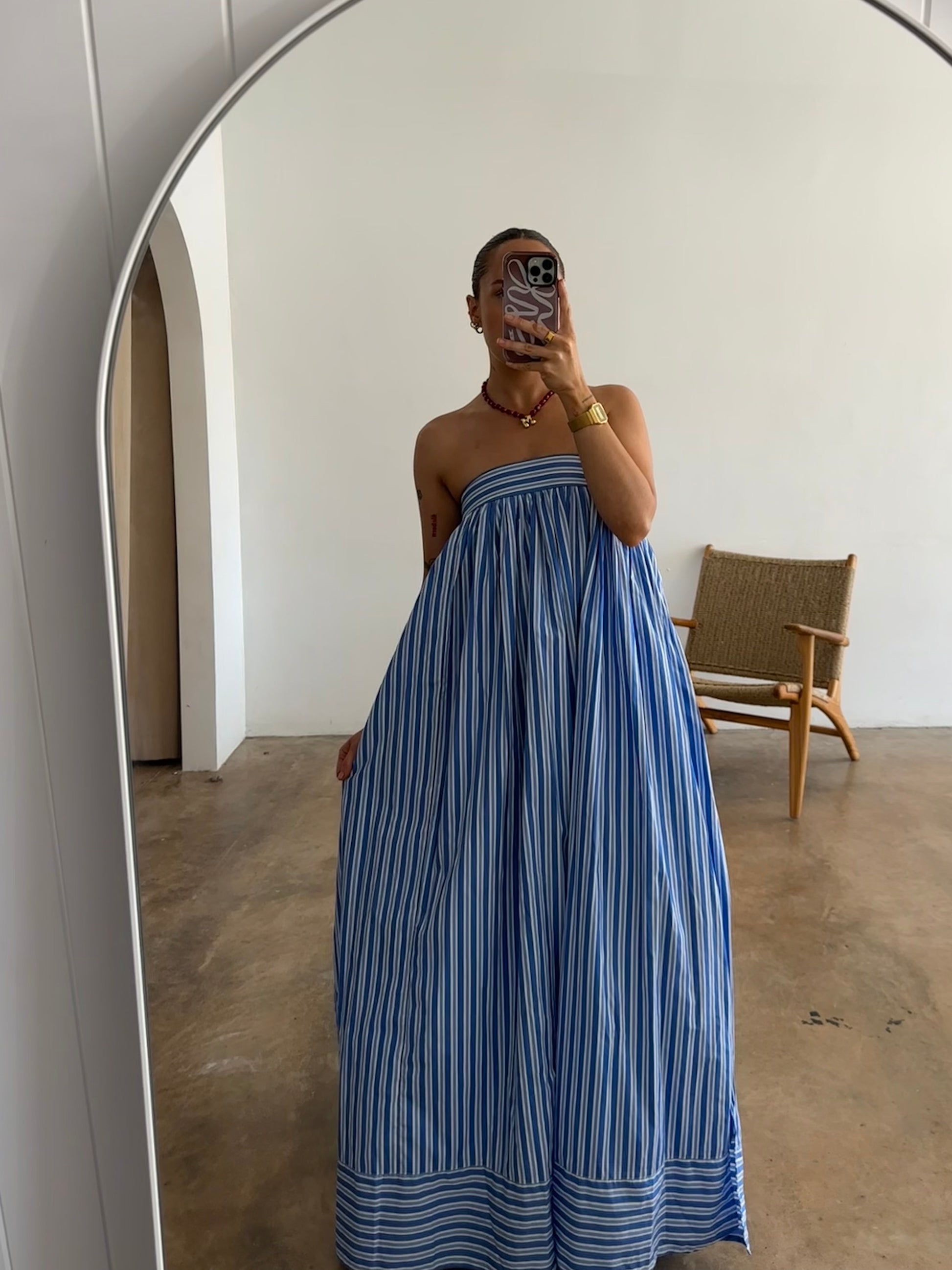 RHODES MAXI | AZURE - Maddison Paige