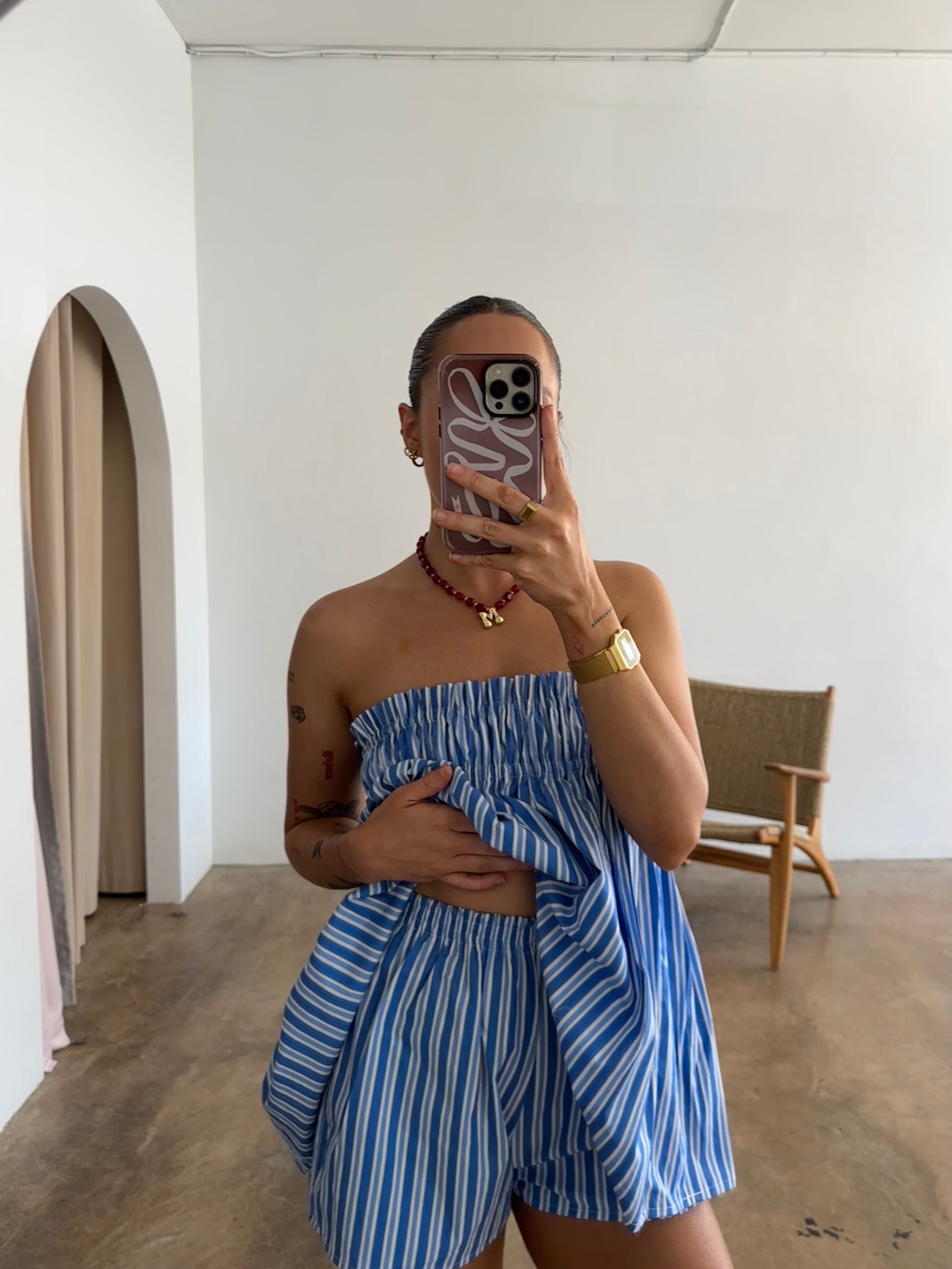 MISHA SHORTS | AZURE - Maddison Paige
