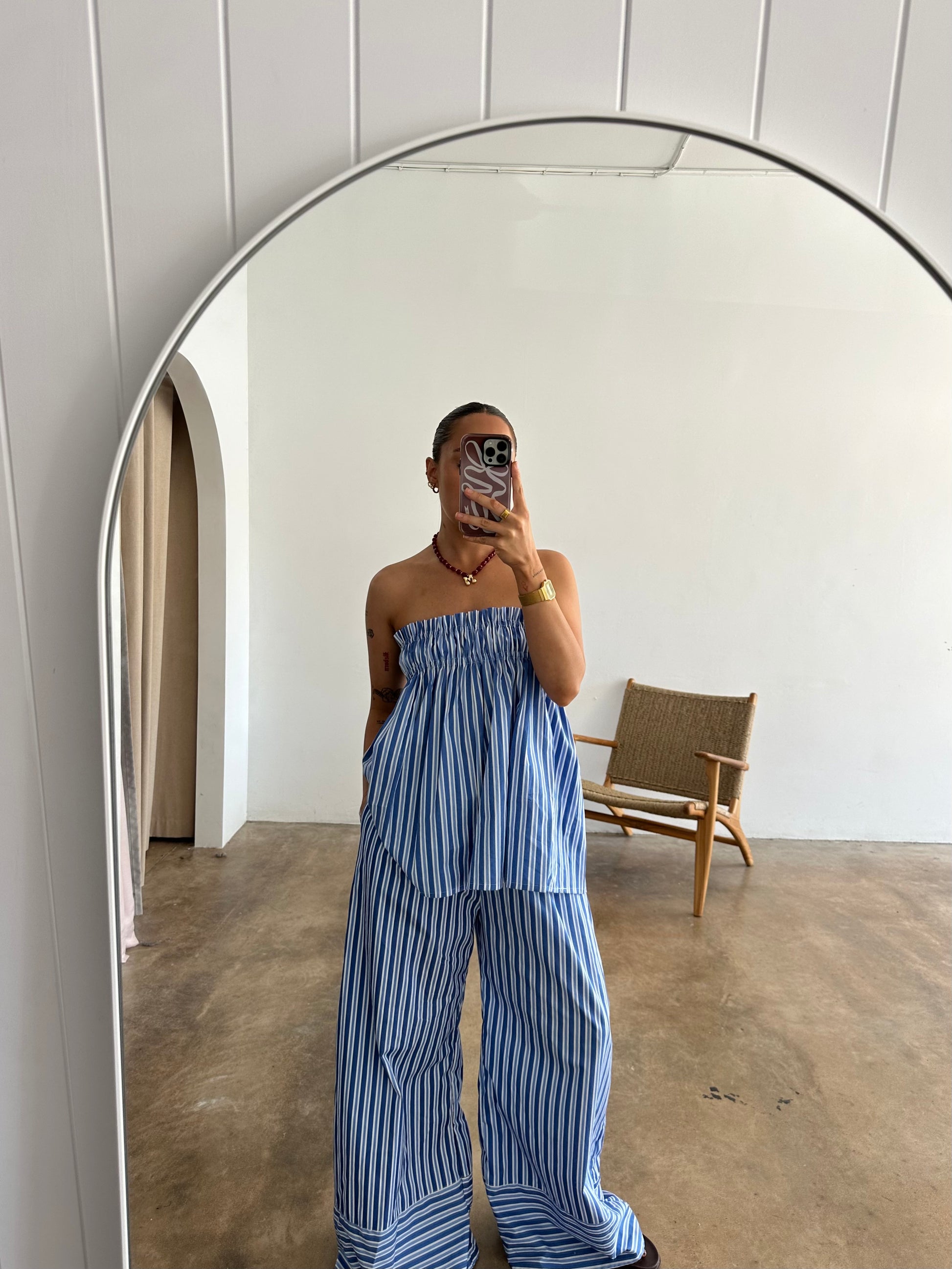 RUMI PANTS | AZURE - Maddison Paige
