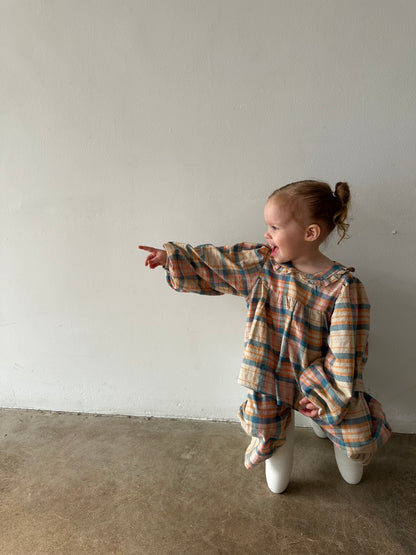 SADIE TOP | PLAID