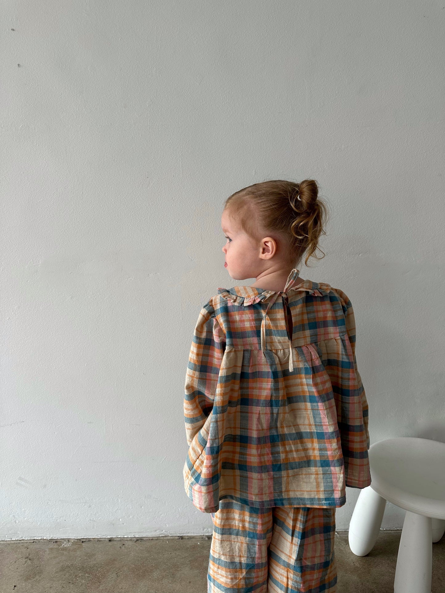 SADIE TOP | PLAID (Size 2-3yrs) - Maddison Paige