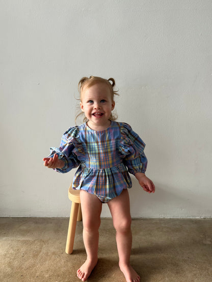 MINNIE ROMPER | PLAID