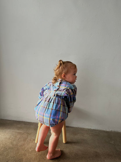 MINNIE ROMPER | PLAID