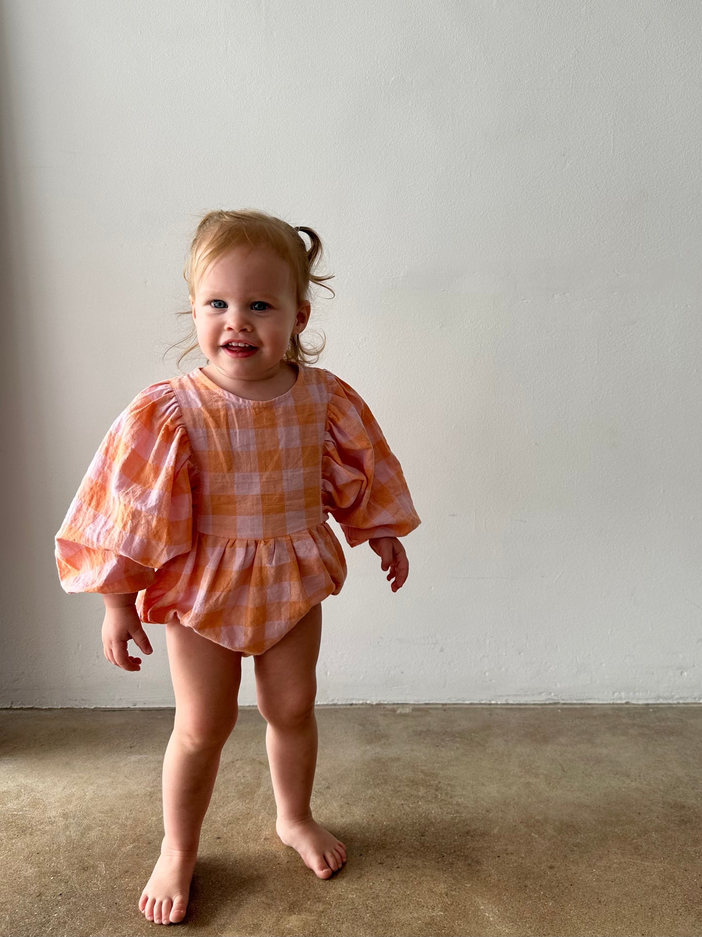 MINNIE ROMPER | PEACH