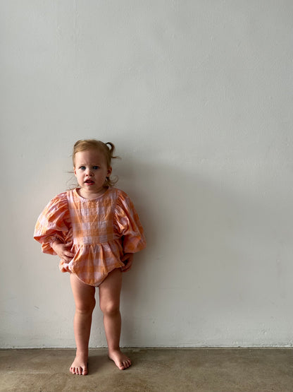 MINNIE ROMPER | PEACH