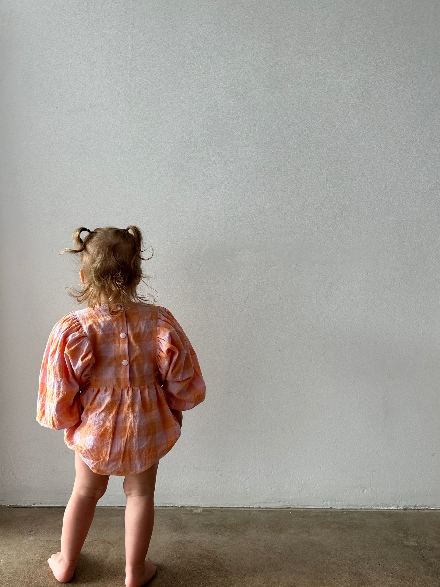 MINNIE ROMPER | PEACH